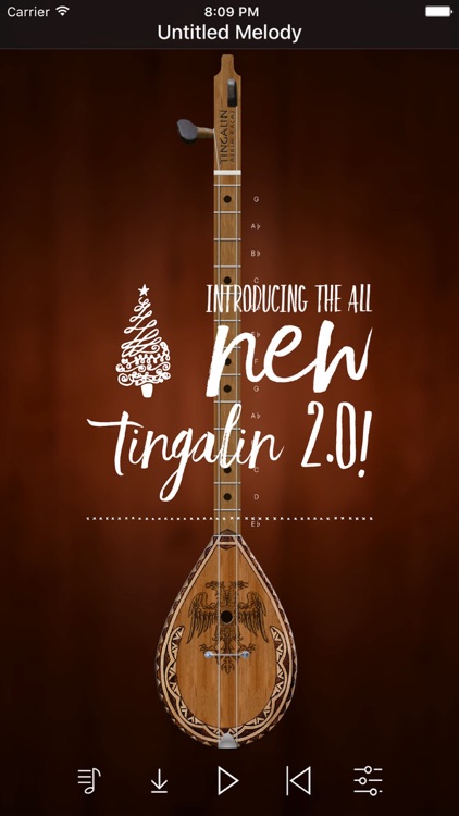 Tingalin - (Albanian Çiftelija) Music Instrument screenshot-0