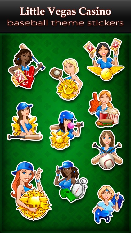 Baseball cheerleading Stickers