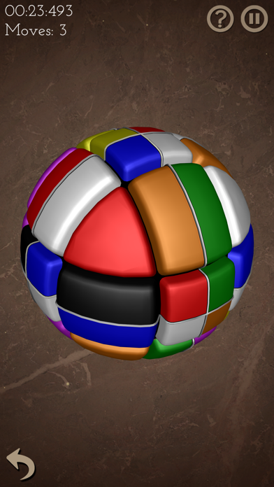 3d puzzle Lion's Sphere screenshot 4