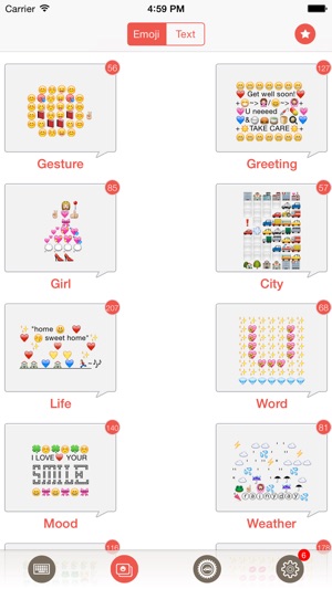 Emojiii - Animated Emoticons & Emoji & Art Fonts(圖1)-速報App