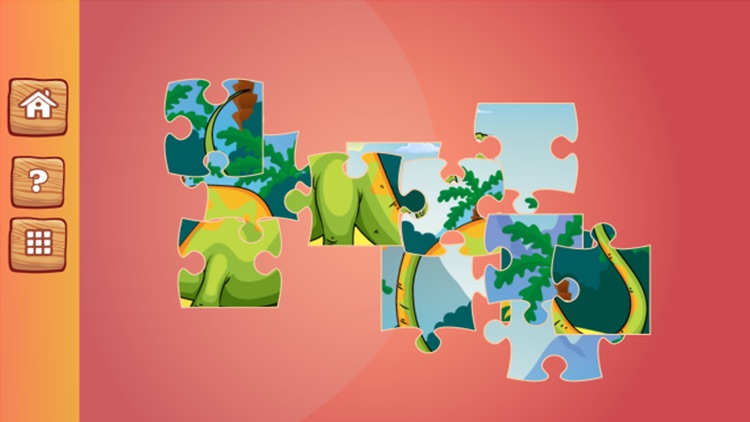 Kids Dino Puzzles Game screenshot-4