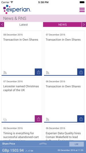 Experian plc Investor Relation(圖2)-速報App