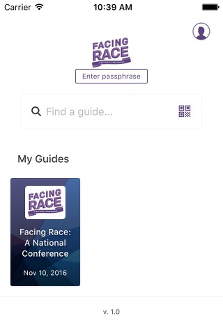 Facing Race Conference screenshot 2