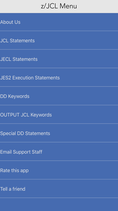 Screenshot #1 pour z/JCL