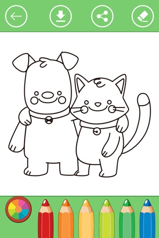 Cat Coloring Book for Kids. Learn to color & draw. screenshot 2