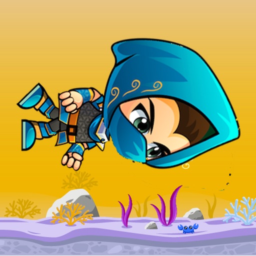 Blue Boy Underwater iOS App