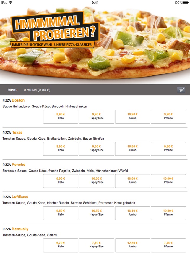Hallo Pizza Iss Besser Im App Store