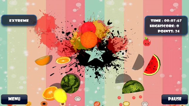 Fruits Cutting Splash 2D(圖4)-速報App