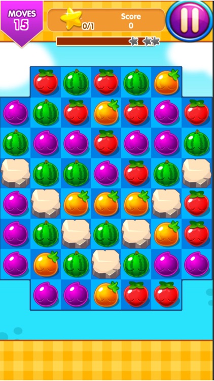 Fruits Crush Connect :  Fruit Mania Game