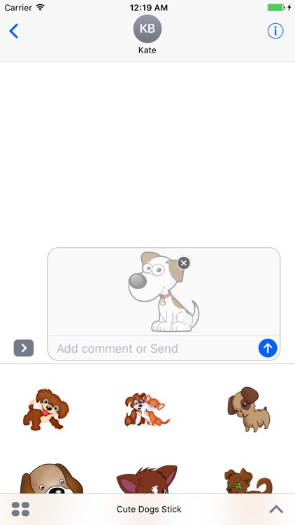 Cute Dogs Stick