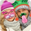 Winter Photo Stickers: Animal Snap Face Changer