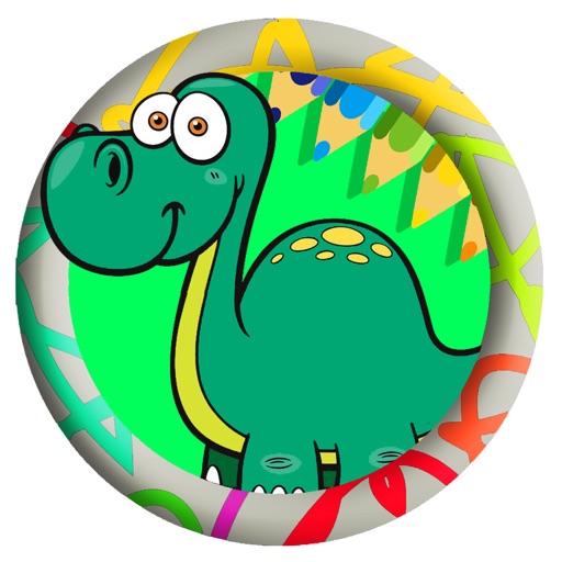 Nick Dinosaur Coloring Page Game For Junior Icon