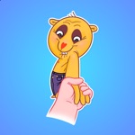 Friendly Rat Stickers