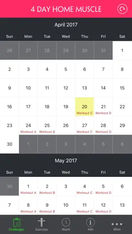Game screenshot 4 Day Home Muscle Building Plan mod apk