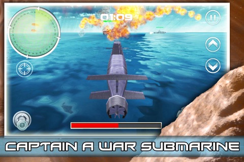 Frontier Pacific Sea Submarine Canon Warships screenshot 2