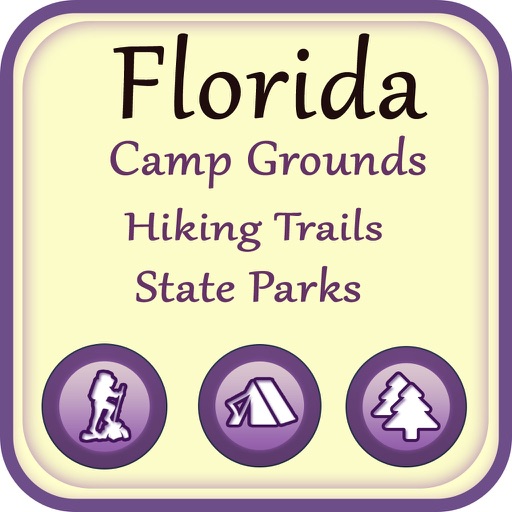 Florida Campgrounds & Hiking Trails,State Parks icon