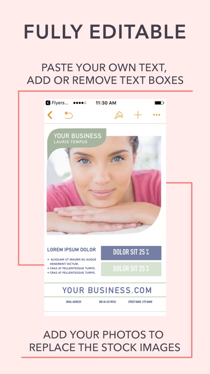 Flyers Templates for Pages