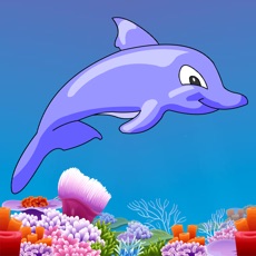 Activities of Dolphin YikYak - Swim in the sea collect stars