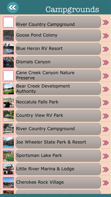 Alabama State Campgrounds & Hiking Trails