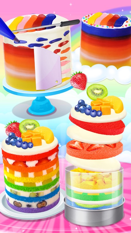 Pop It Rainbow Cake screenshot-4