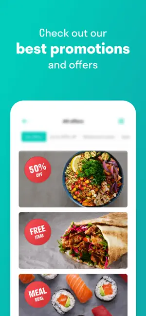 Captura de Pantalla 3 Deliveroo: Food Delivery App iphone