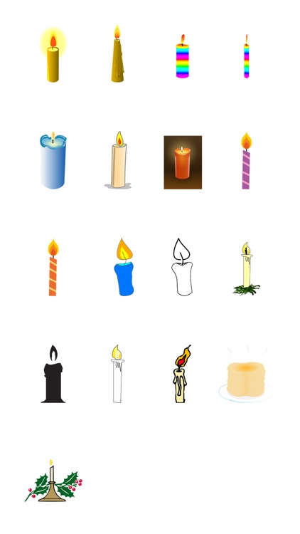 Candles One Sticker Pack