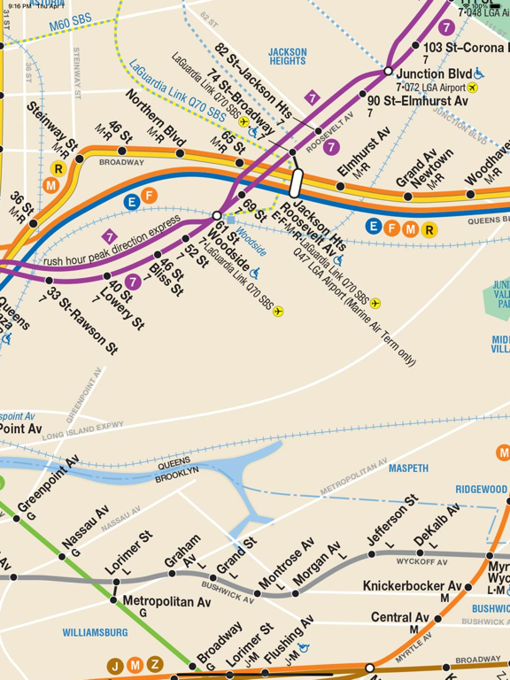 NYC subway Map MTA subway time screenshot 3