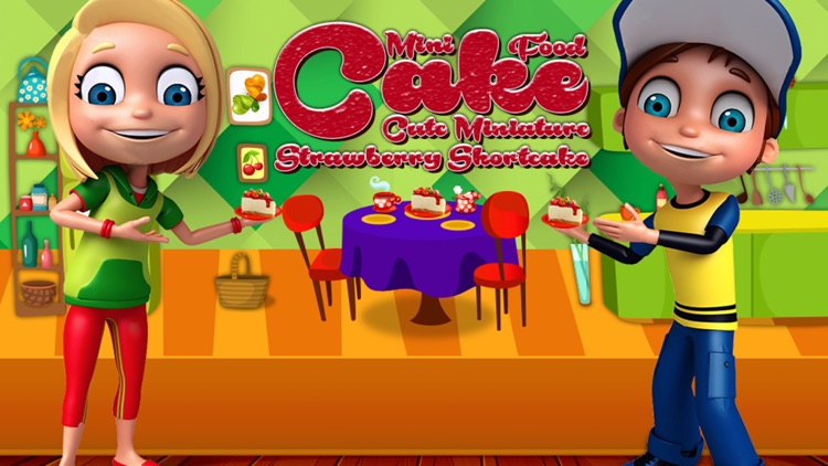 Mini Strawberry Shortcake Maker Cooking Game