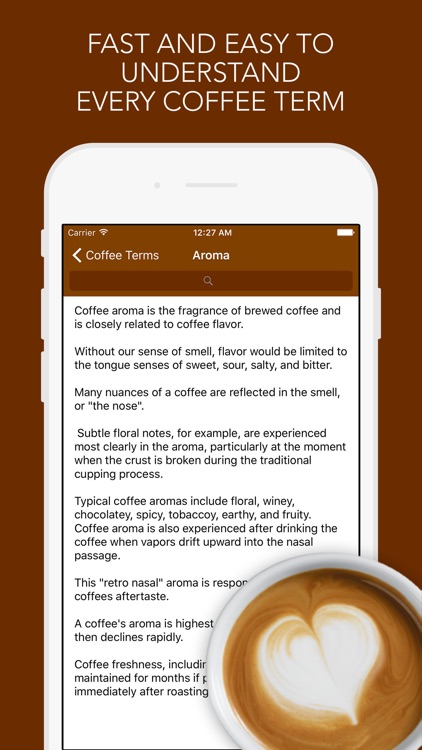 Coffee Terms