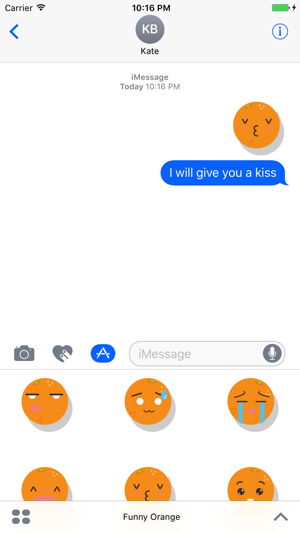 Sticker Me Funny Orange(圖4)-速報App