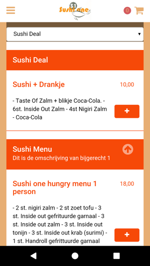 Sushi One Amsterdam(圖2)-速報App