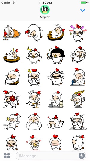 Chicken Kokko Stickers(圖2)-速報App