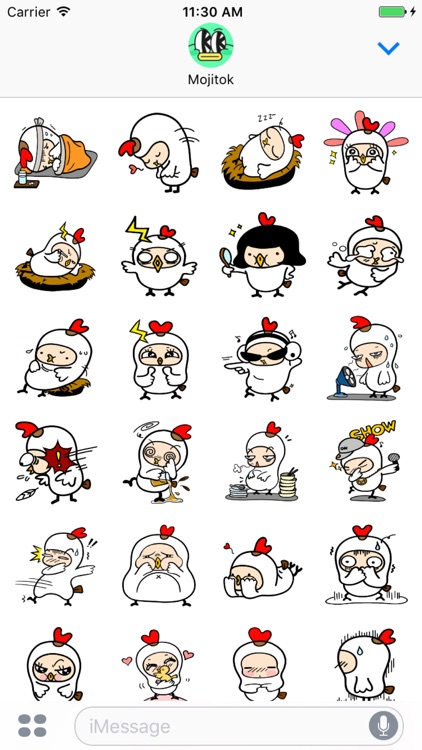 Chicken Kokko Stickers