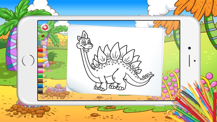 Educational Dinosaurs Activities Coloring Pages