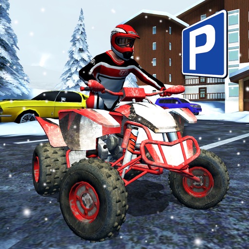 ATV Quad Bike Snow Parking Simulator 2017 iOS App