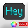 LED Banner App - Toggle Script & Serial Lettering