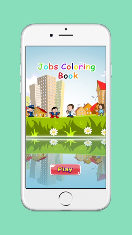 Jobs Coloring Book For Kids