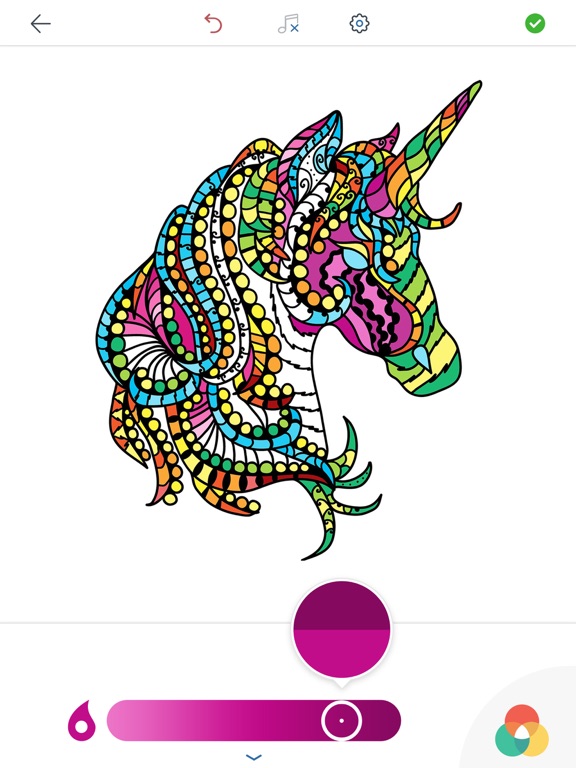 Screenshot #6 pour Dessins de Coloriage Cheval