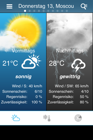 Weather for Russia screenshot 2