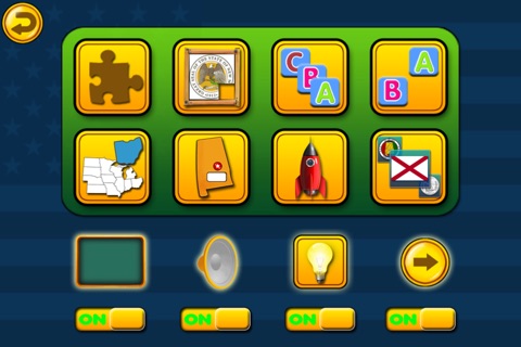 Fifty States and Capitals Game screenshot 2