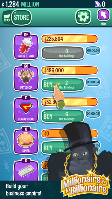Millionaire To Billionaire - Clicker Game screenshot 2