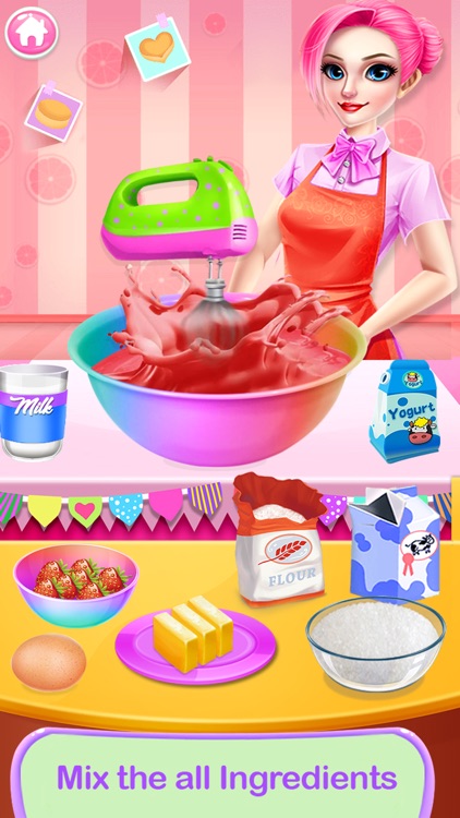 Girls Cake Maker Baking Games