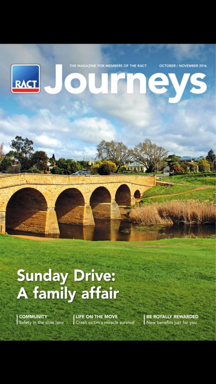 RACT Journeys magazine