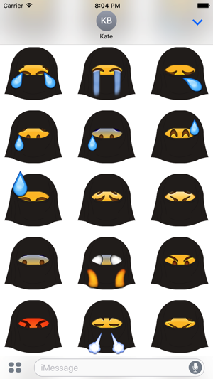 Burka Emoji(圖2)-速報App