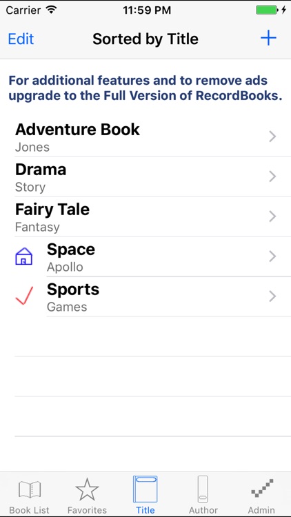 RecordBooks Lite screenshot-3