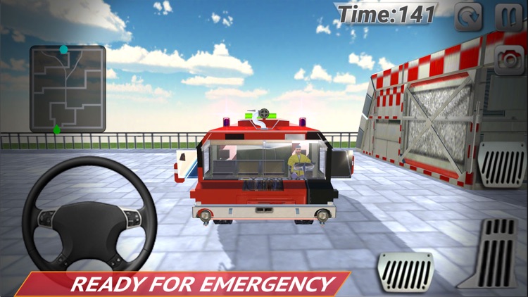 911 Airplane Emergency Rescue Sim 3d screenshot-4
