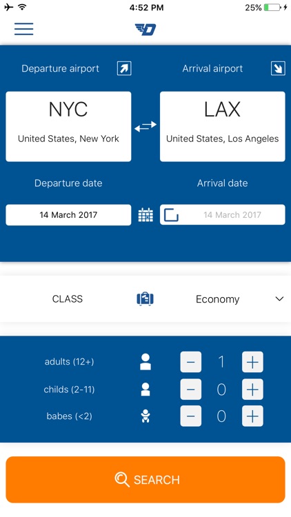 D-Flights - Airfare for Delta & Airline Tickets