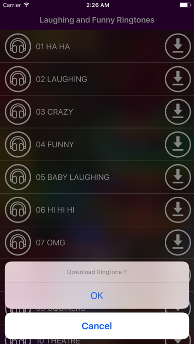 Laughing & Funny Ringtones - Entertainment Sounds screenshot 3