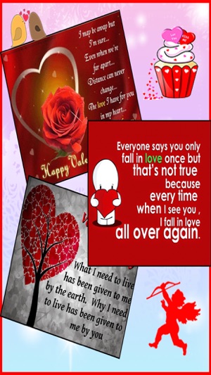 Happy Valentine's Day Card Maker 2017 - Love quote(圖2)-速報App