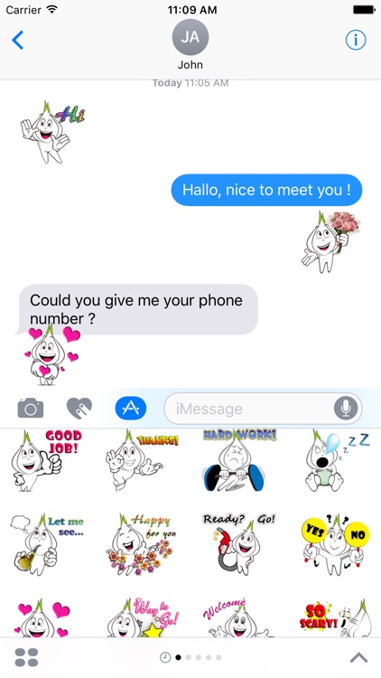 Animated Onion - Cute Onion Stickers for iMessage